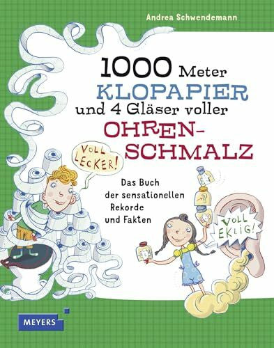 Bettzieche, Uta 1000 Meter Klopapier und 4 Gläser voller Ohrenschmalz: Das Buch der sensationellen Rekorde
