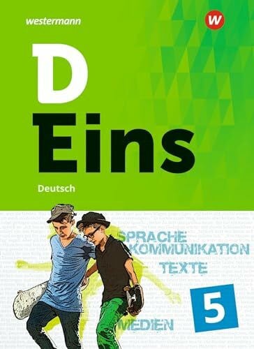 Guse, Klaus-Michael D Eins - Deutsch 5. Schulbuch (inkl. Medienpool). Gymnasien. Nordrhein-Westfalen: Schulbuch 5 (inkl. Medienpool)