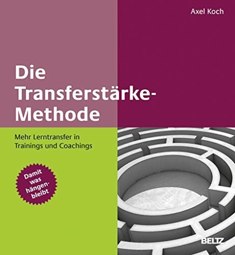 Koch, Axel Die Transferstärke-Methode: Mehr Lerntransfer in Trainings und Coachings. Mit Online-Materialien