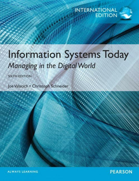 Schneider, Christoph Information Systems Today, International Edition