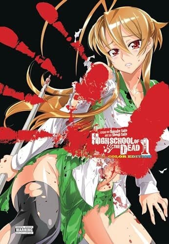 Sato, Shouji Highschool of the Dead Color Omnibus, Vol. 1: Full Color Edition (HIGH SCHOOL O/T DEAD COLOR OMNIBUS HC)