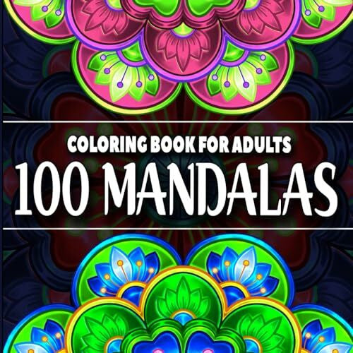 Lounge, Kreatif 100 Mandala: An Adult Coloring Book Featuring Mandalas Art for Peaceful Moments and Creative Exploration