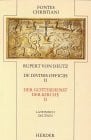 Fontes Christiani, 2. Folge, 25 Bde., Kt, Bd.33/2, Der Gottesdienst der Kirche