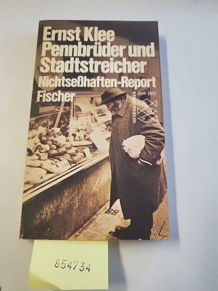 Klee, Ernst Pennbrüder und Stadtstreicher: Nichtsesshaften-Report