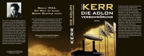 Merz, Axel Die Adlon Verschwörung: Historischer Kriminalroman (Bernie Gunther ermittelt, Band 6)