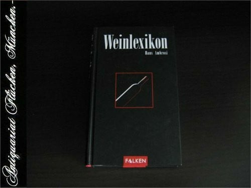Hans Ambrosi Weinlexikon