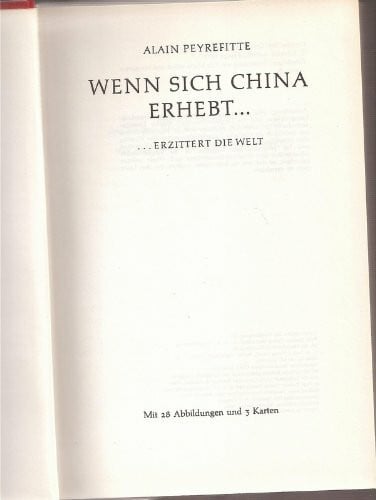 Venjakob, Margarete Wenn sich China erhebt... zittert die Welt