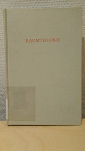 Hans Freudenthal Raumtheorie. (Wege der Forschung)