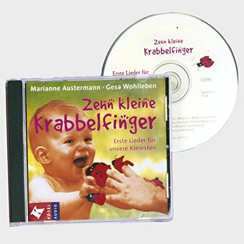 Wohlleben, Gesa Zehn kleine Krabbelfinger: Erste Lieder für unsere Kleinsten. 25 Lieder