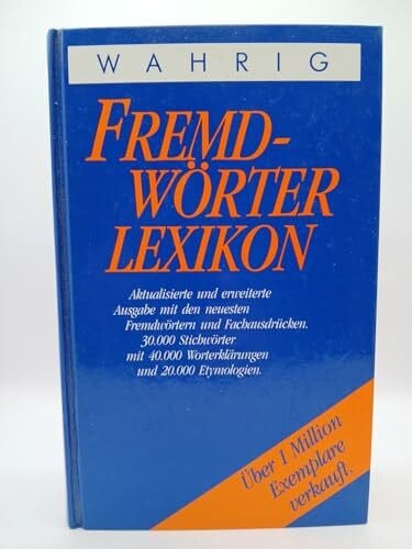 WAHRIG Fremdwörter Lexikon