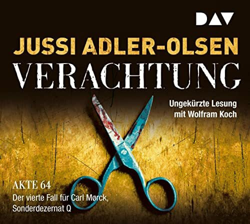 Adler-Olsen, Jussi Verachtung. Der vierte Fall für Carl Mørck, Sonderdezernat Q: Lesung mit Wolfram Koch (6 CDs) (Carl-Mørck-Reihe)