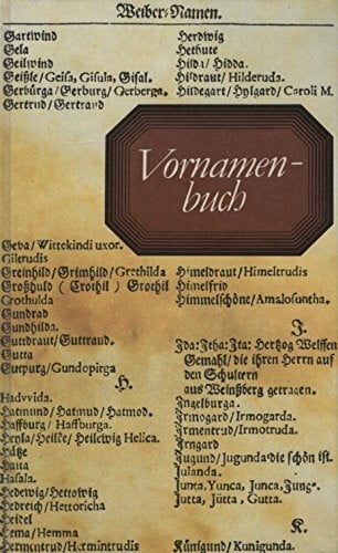 Schultheis, Johannes Vornamenbuch