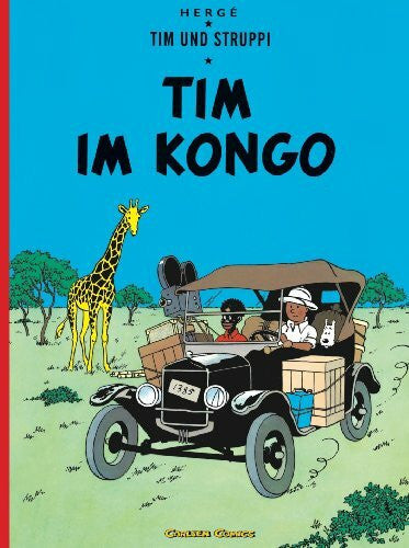 Hergé Tim und Struppi: Tim im Kongo: Comic-Klassiker