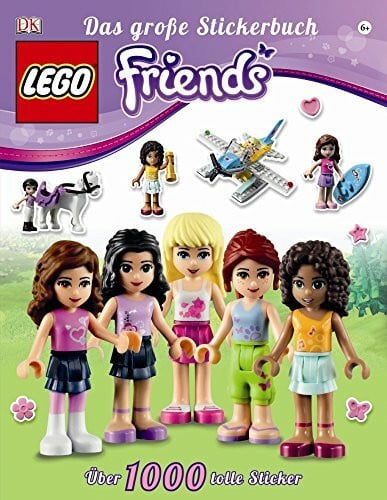 LEGO® Friends Das große Stickerbuch: Über 1000 tolle Sticker