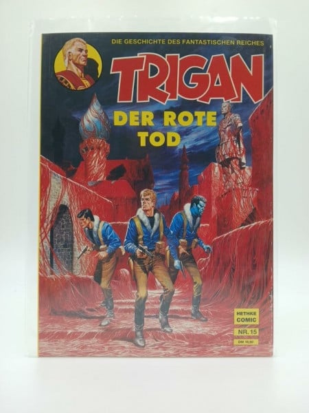 Don lawrence TRIGAN Softcover Bd. 15, Der rote Tod (Science Fiction Comics)