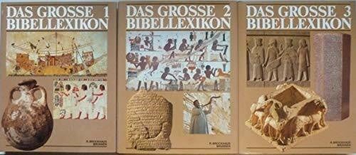 Burkhardt, Helmut Das grosse Bibellexikon: Das große Bibellexikon, in 3 Bdn.