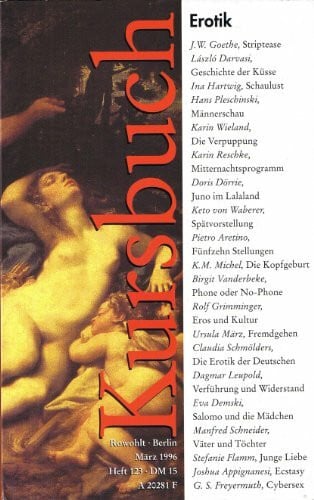 Freyermuth, Gundolf S. Erotik. Kursbuch, Heft 123