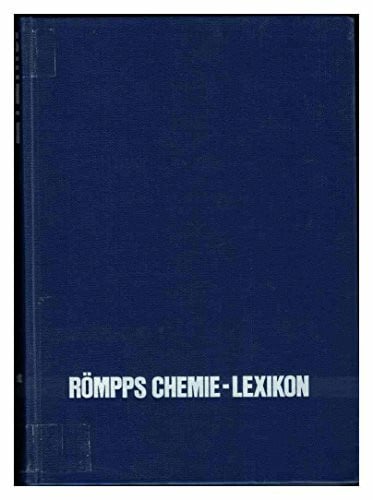 Neumüller, Otto-Albrecht Band 3 von 6: H-L Römpps Chemie-Lexikon (Chemielexikon) - 8. neubearbeitete und erweiterte Auflage