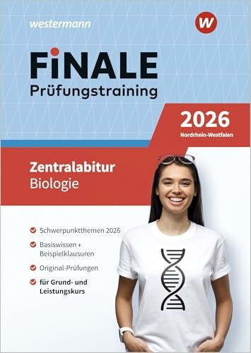 Stauch, Ulrich FiNALE Prüfungstraining Zentralabitur Nordrhein-Westfalen: Biologie 2026