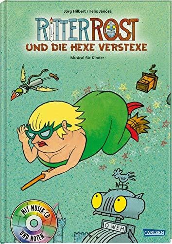 Janosa, Felix Ritter Rost 3: Ritter Rost und die Hexe Verstexe: Buch mit CD