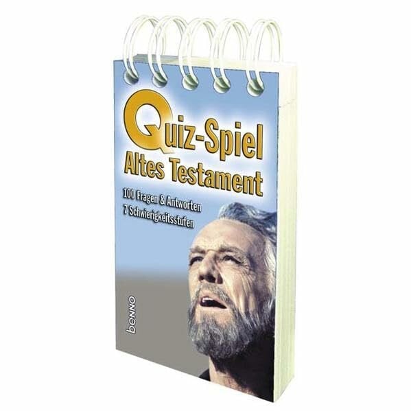 Quiz-Spiel Altes Testament: 100 Fragen & Antworten. 7 Schwierigkeitsstufen
