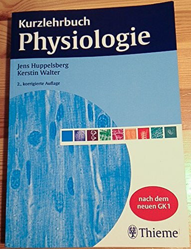 Kerstin Walter Kurzlehrbuch Physiologie