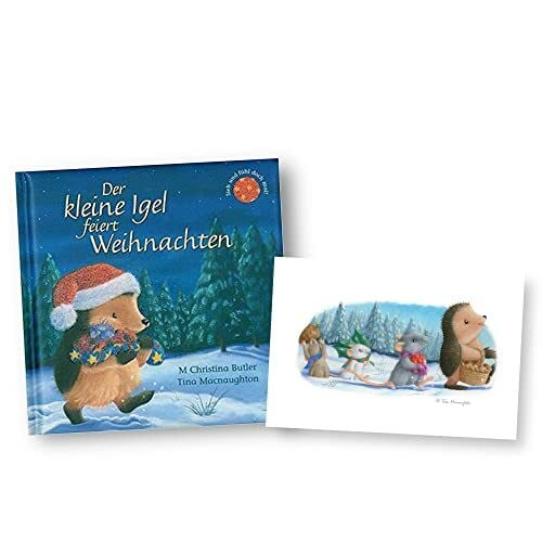 Tina Macnaughton Der kleine Igel feiert Weihnachten