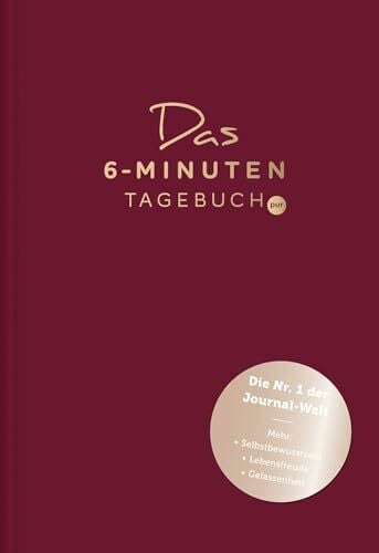 Spenst, Dominik Das 6-Minuten-Tagebuch pur (rubin): Das Original