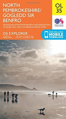 Ordnance Survey North Pembrokeshire / Gogledd Sir Benfro (OS Explorer Map)