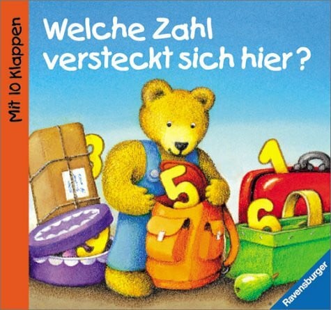 Wernhard, Hermann Welche Zahl versteckt sich hier?: Bilderbuch mit 10 Klappen