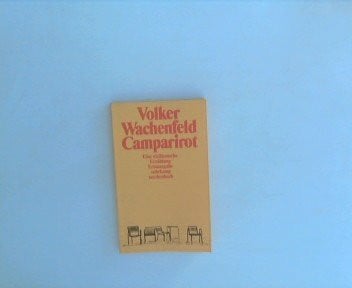 Cranach d. Ä., Lucas Camparirot: Eine sizilianische Erzählung (suhrkamp taschenbuch)