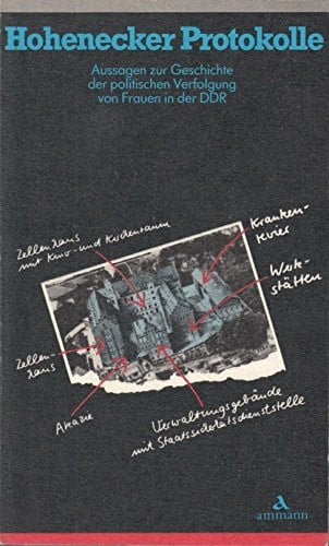 Ulrich Schacht Hohenecker Protokolle. Aussagen zur Geschichte der politischen Verfolgung von Frauen in der DDR.