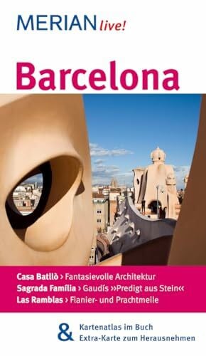 Klöcker, Harald MERIAN live! Reiseführer Barcelona: Mit Kartenatlas im Buch und Extra-Karte zum Herausnehmen