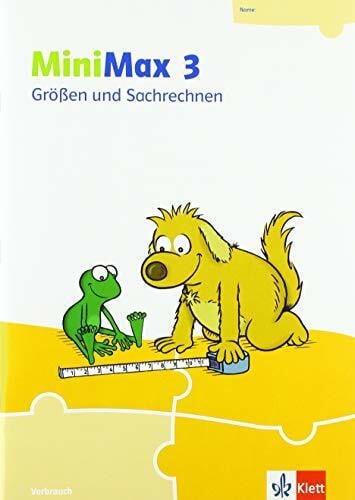 Klett MiniMax 3: Größen und Sachrechnen - Verbrauchsmaterial Klasse 3: Themenheft Größen und Sachrechnen - Klasse 3 (MiniMax. Ausgabe ab 2019)