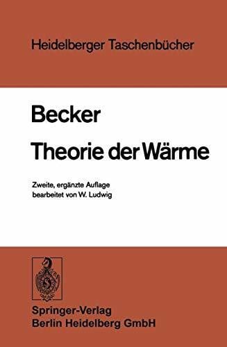 Becker, R. Theorie der Wärme