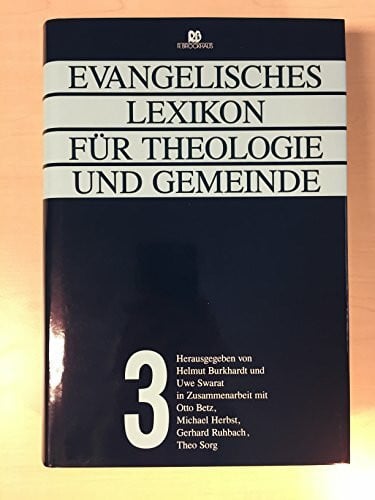 Swarat, Uwe Evangelisches Lexikon für Theologie und Gemeinde, Band 3