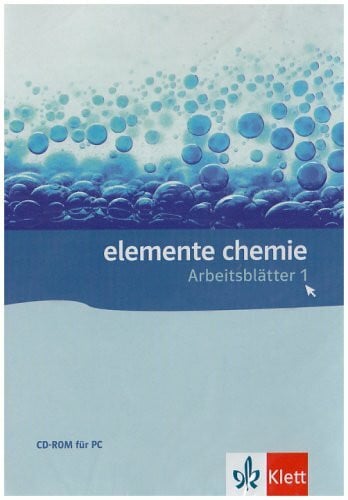 Elemente Chemie Arbeitsblätter, Kopiervorlagen auf CD-ROM.Tl.1