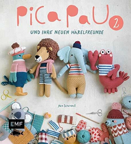 Schenkel, Yan Pica Pau und ihre neuen Häkelfreunde – Band 2: Ameisenbär, Elefant und Gazelle