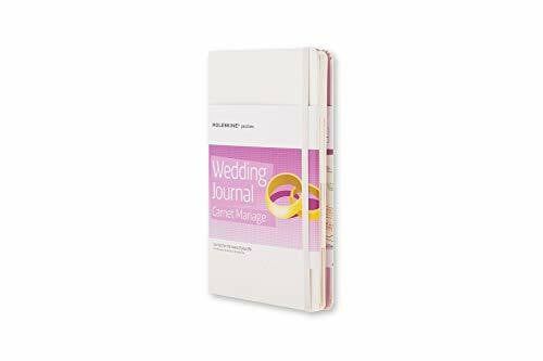 Moleskine Moleskine Passion-Journal Hochzeit Large, Hardcover mit Prägung weiß