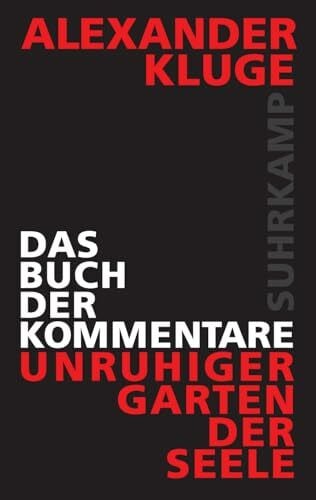 Kluge, Alexander Das Buch der Kommentare: Unruhiger Garten der Seele