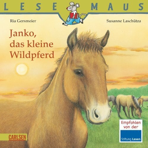Laschütza, Susanne LESEMAUS, Band 9: Janko, das kleine Wildpferd: Eine Geschichte mit Bildern
