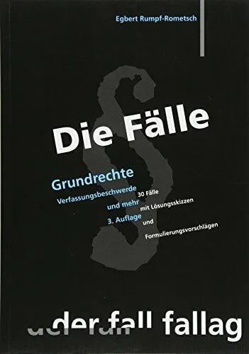 Rumpf-Rometsch, Egbert Grundrechte