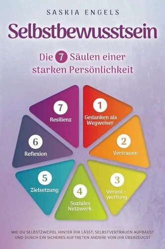 Engels, Saskia Selbstbewusstsein – Die 7 Säulen einer starken Persönlichkeit: Wie du Selbstzweifel hinter dir lässt, Selbstvertrauen aufbaust und durch ein sicheres Auftreten andere von dir überzeugst