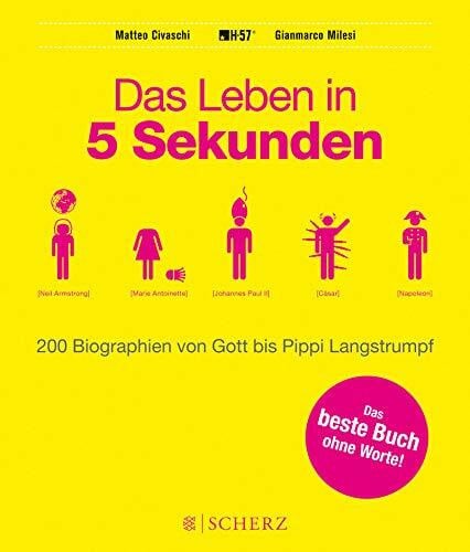Milesi, Gianmarco Das Leben in 5 Sekunden: 200 Biographien von Gott bis Pippi Langstrumpf (Populäres Sachbuch)
