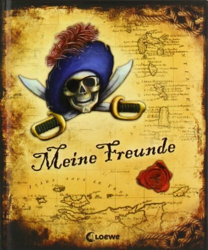 Beier, Roland Meine Freunde (Pirat): Freundebuch, Eintragbuch, Poesiealbum für Kinder ab 6 Jahre (Eintragbücher)