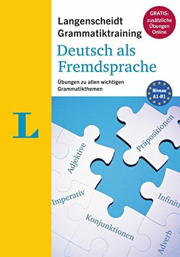 Werner, Grazyna Langenscheidt Grammatiktraining Deutsch als Fremdsprache - Buch mit Online-Übungen: Übungen zu allen wichtigen Grammatikthemen