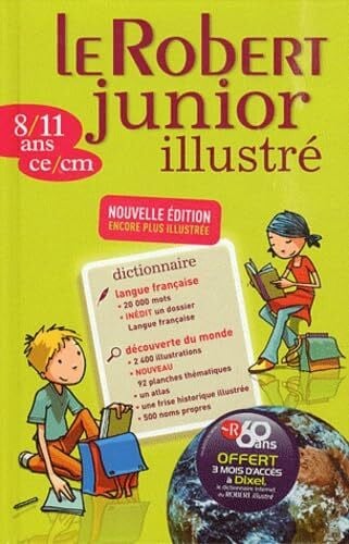 Collectif Le Robert Junior Poche Plus: Monolingual French Dictionary for Ages 8-11