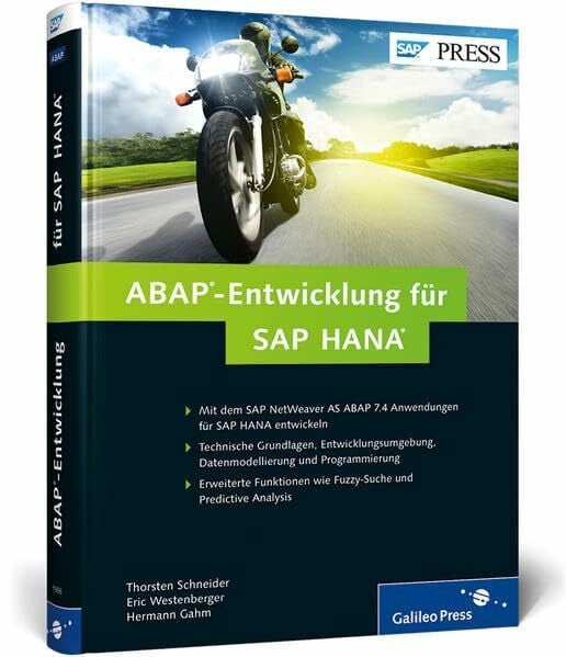 Gahm, Hermann ABAP-Entwicklung für SAP HANA (SAP PRESS)
