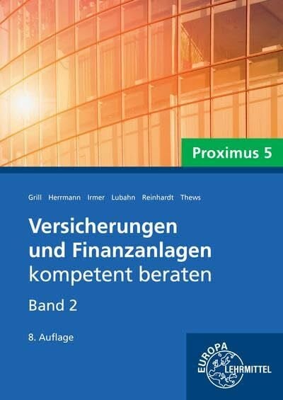 Irmer, Wolfgang Versicherungen und Finanzanlagen Band 2 - Proximus 5