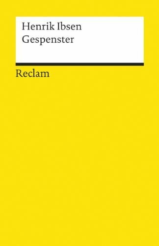 Krüger, Heidi Gespenster: Familiendrama in drei Akten (Reclams Universal-Bibliothek)